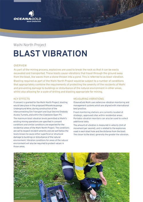 Blast Vibration